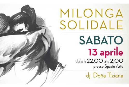 Milonga solidale Oltretango 13 aprile 2019