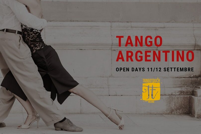 Tango Touch Open Days Settembre 2019