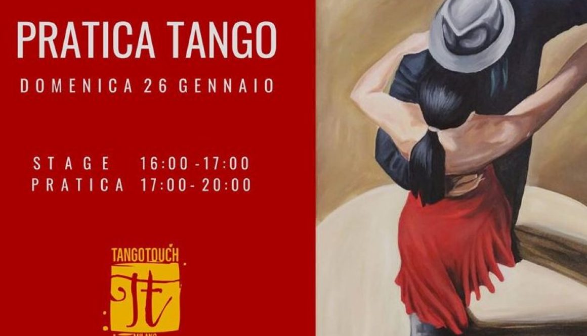 Foto locandina Pratica Tango Touch 26 gennaio 2020