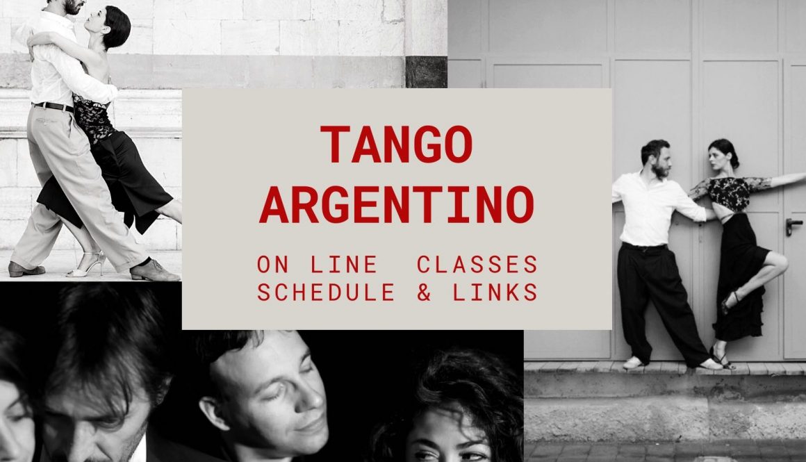 lezioni online di tango argentino a cura di Tango Touch