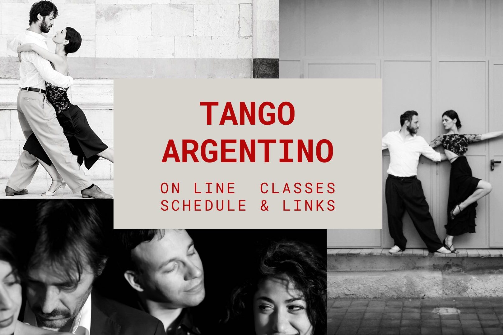 lezioni online di tango argentino a cura di Tango Touch