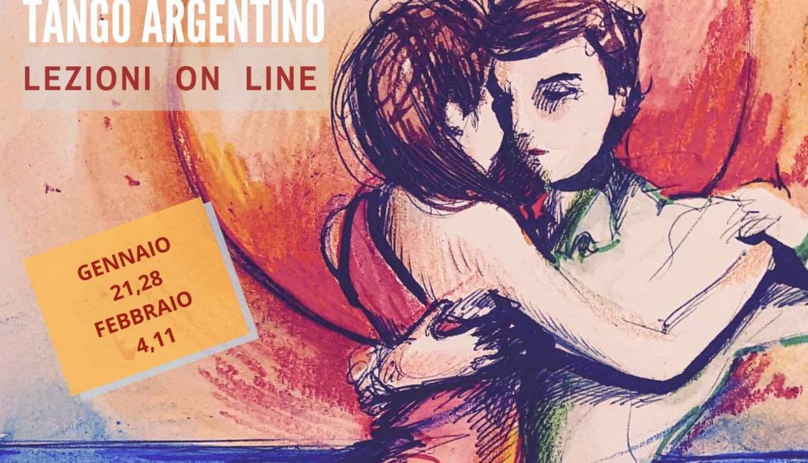 Lezioni on line di Tango - dal 21.01.21