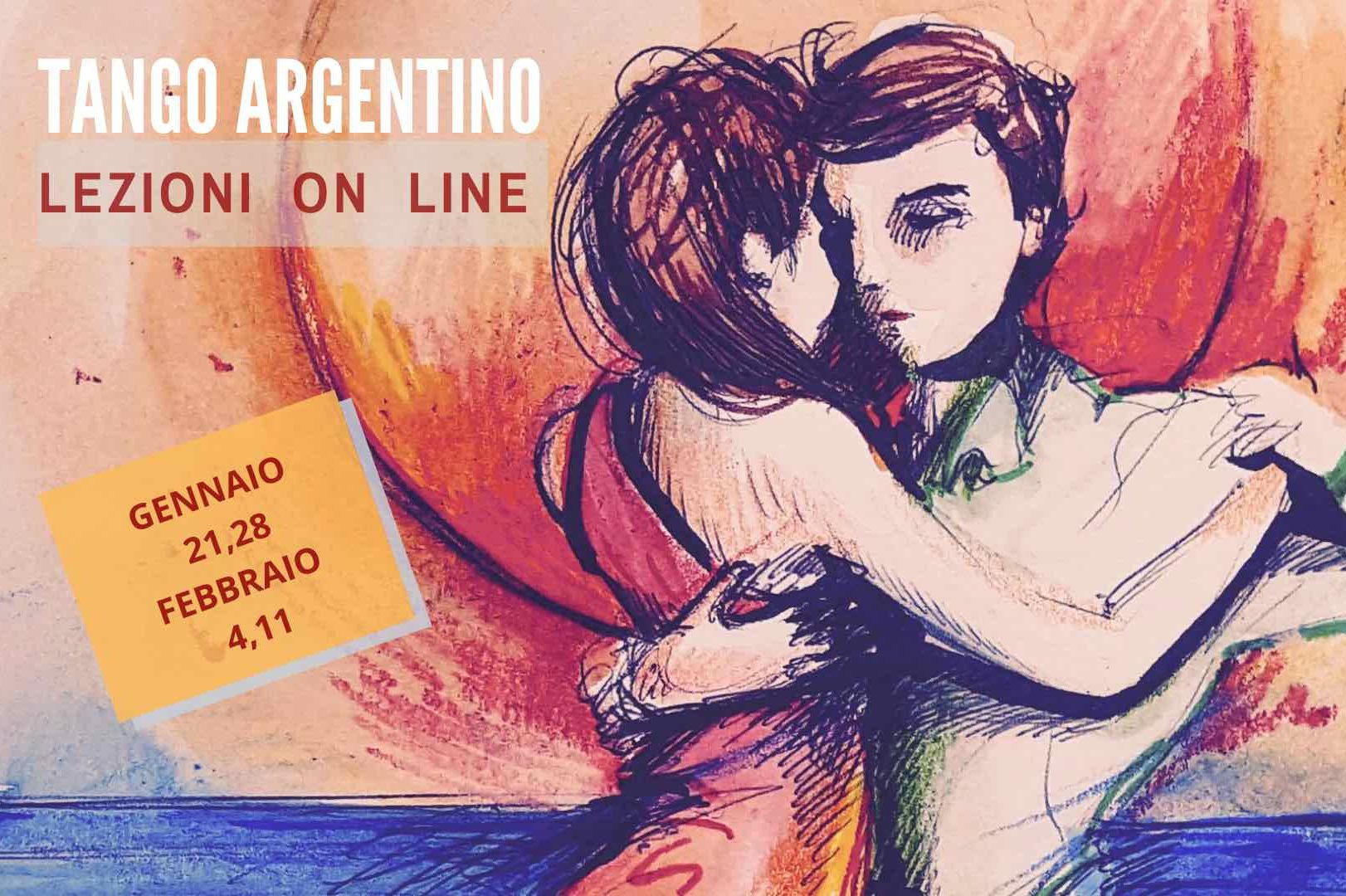 Lezioni on line di Tango - dal 21.01.21