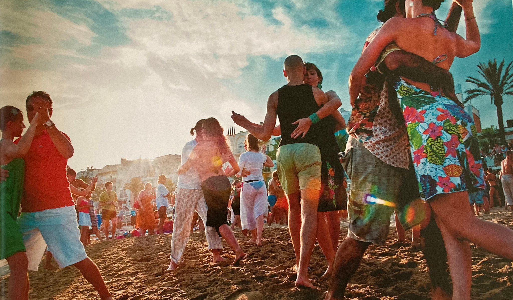 tango in spiaggia tango al mare