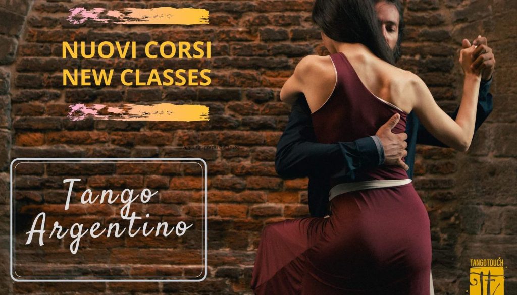 Volantino nuovi corsi di Tango Argentino a cura di Tango Touch