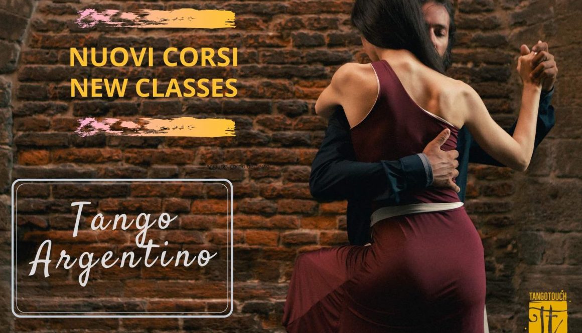 Volantino nuovi corsi di Tango Argentino a cura di Tango Touch