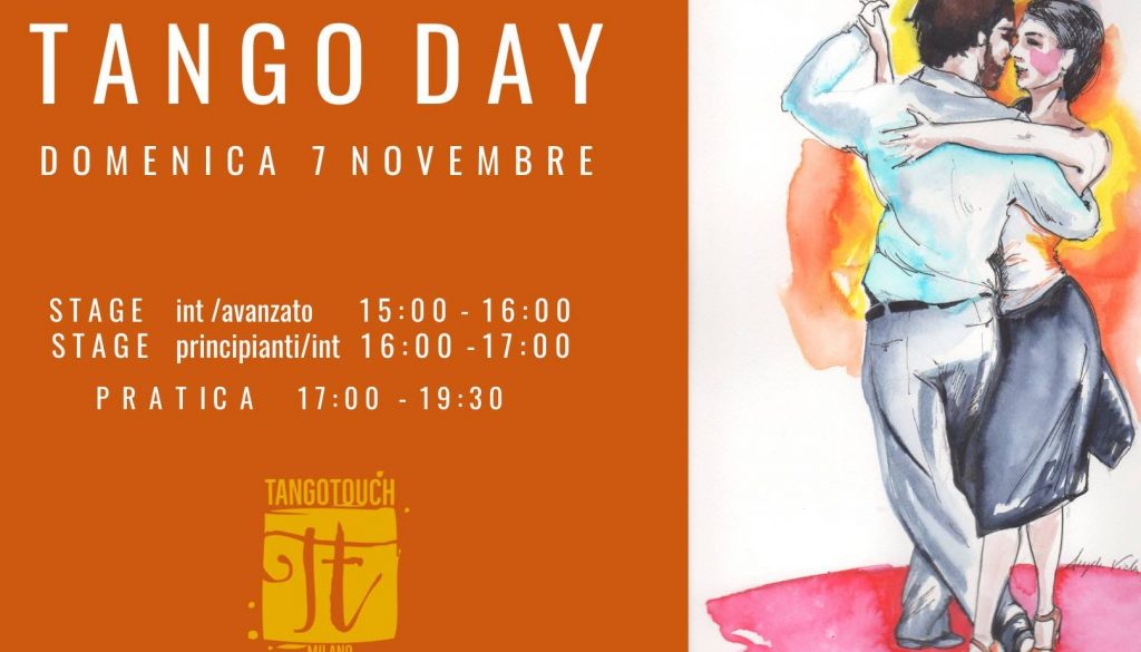 Stage e Pratica Tango Touch - domenica 7 novembre