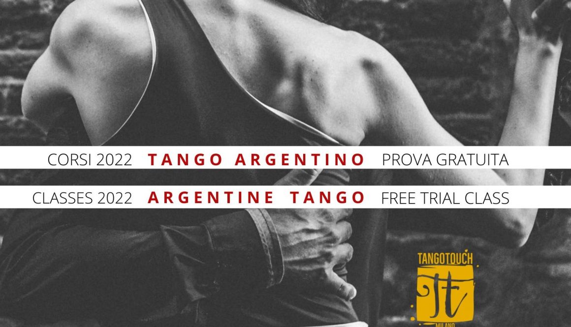 Nuovi corsi di Tango 2022 a cura di Tango Touch