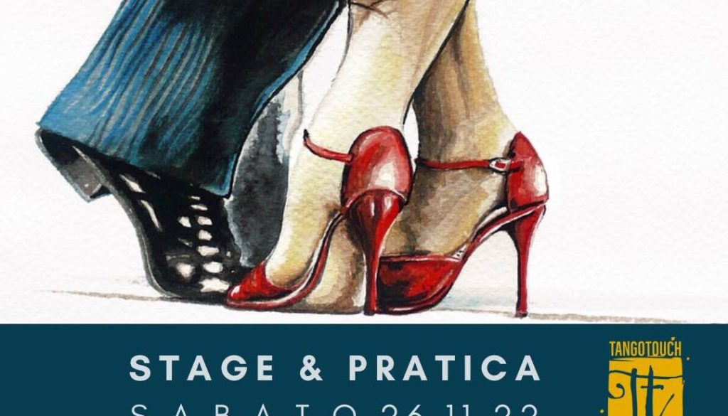 Locandina evento Stage & Pratica Tango Touch