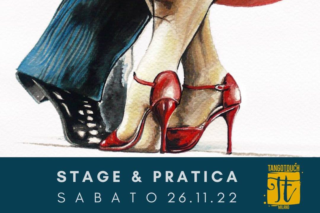 Locandina evento Stage & Pratica Tango Touch