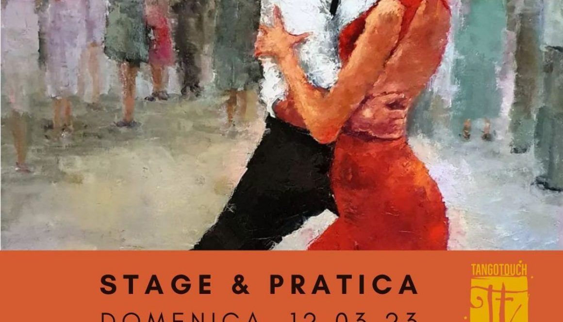 Volantino stage e pratica tango argentino a cura di tango touch