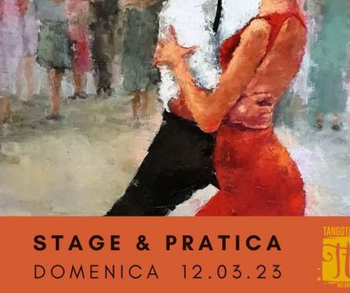 Volantino stage e pratica tango argentino a cura di tango touch