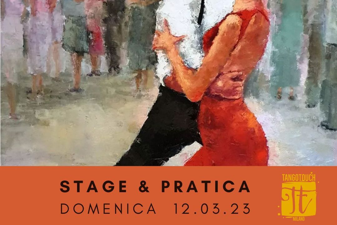 Volantino stage e pratica tango argentino a cura di tango touch