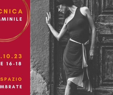 Volantino lezioni di Tecnica Femminile per ballerine di Tango a cura di Tango Touch